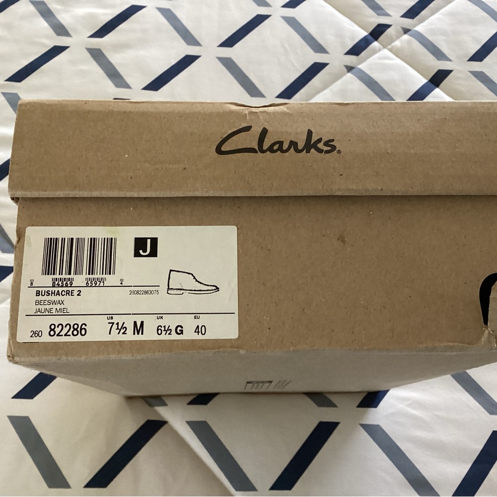 Clarks Leather Boot in Brown